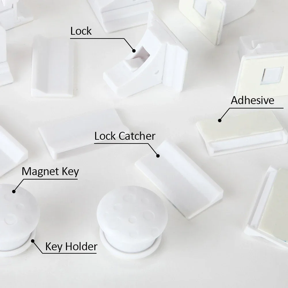 Cerradura magnética de seguridad para bebés – Puertas y cajones - imagen 2