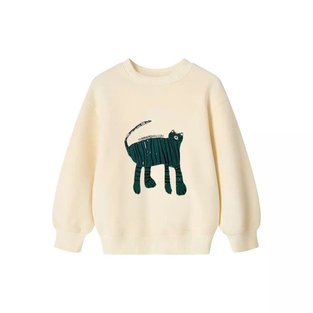 Sudadera bebé con capucha estampado de otoño – manga larga - imagen 5