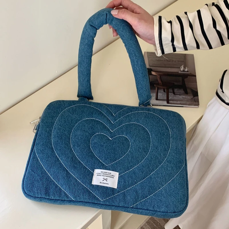 Bolsa para portátil con lazo, funda de hombro para tableta y PC