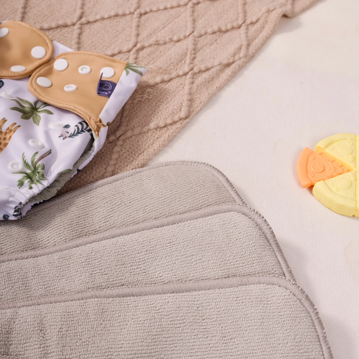 Pañal de tela impermeable lavable ecológico para bebé - imagen 4