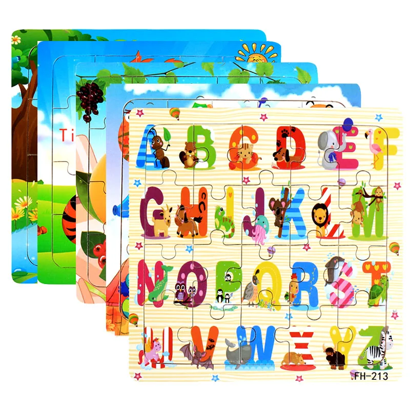 Puzzle de madera educativo Montessori - Juego 3D para ninos pequenos - imagen 2