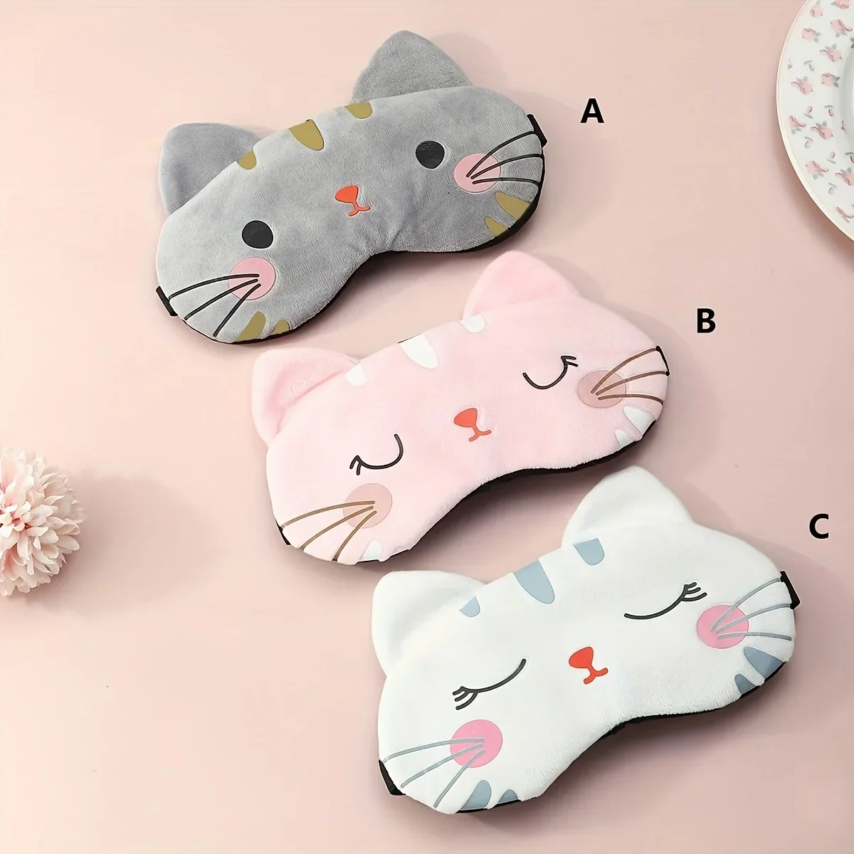 Mascarilla de dormir con diseño de dibujos animados