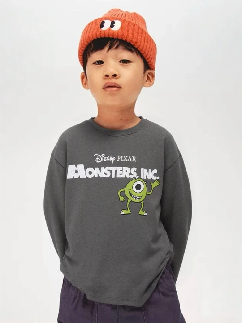 Camiseta de manga larga con estampado infantil de dibujos animados - imagen 4
