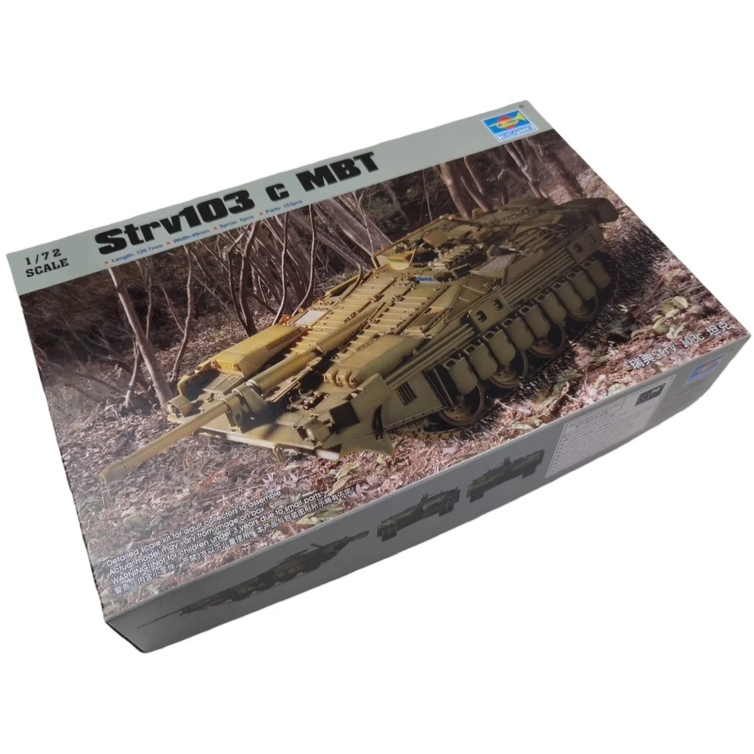 Kit de modelismo Strv103 C – Escala 1/72 Trumpeter para montar - imagen 3