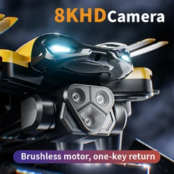 Dron RC con cámara Dual HD y control para evitar obstáculos