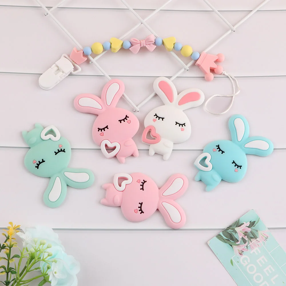 Colgantes de silicona con animales para hacer pulseras y collares - imagen 3