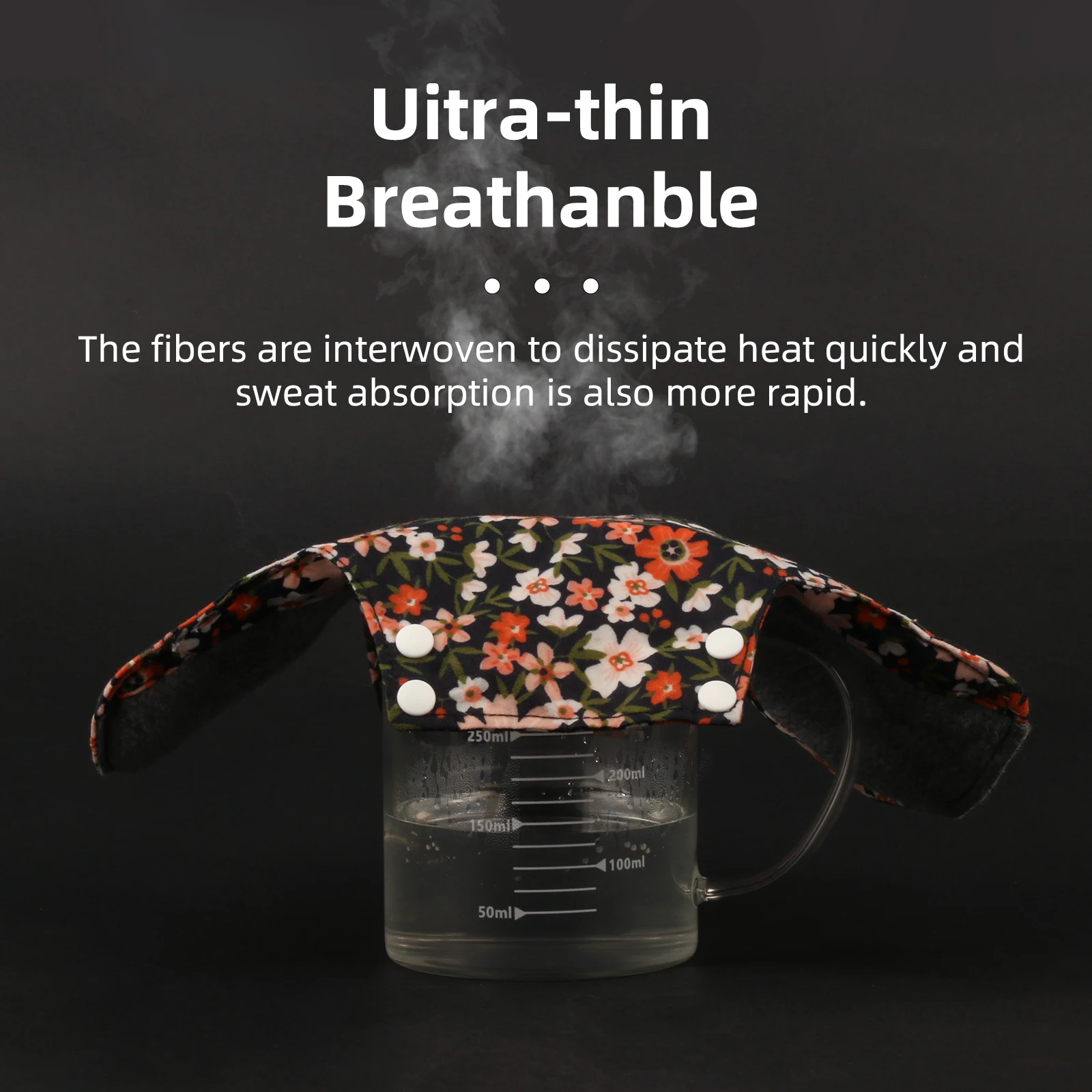 Almohadillas menstruales reutilizables de grafeno lavables para uso diario - imagen 5