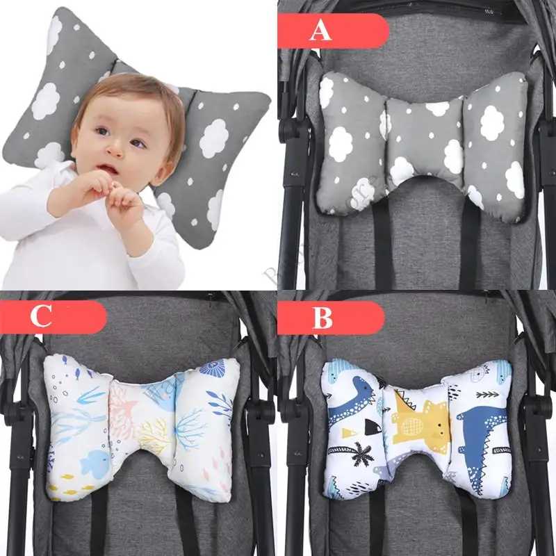 Asiento de seguridad infantil con almohada cervical para bebés