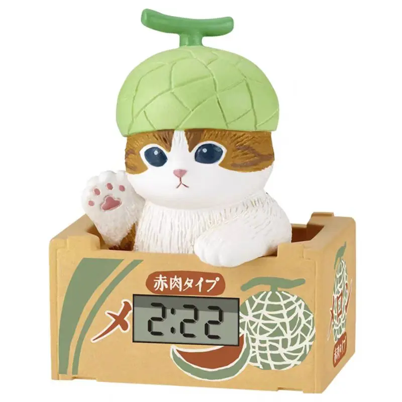 Figura de acción gato reloj fortuna temática fruta - imagen 5