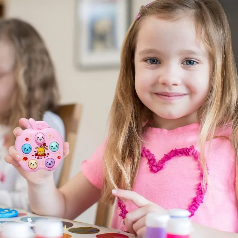 Juego sensorial Aplasta al topo tipo llavero antiestrés para niños - imagen 3