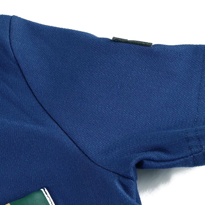 AA Camiseta asimétrica niño con detalle de bolsillo a rayas - imagen 3