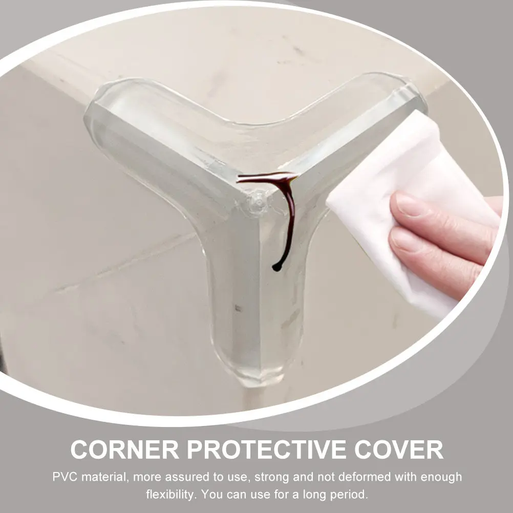 Protectores de esquinas transparentes PVC para bebés - imagen 5