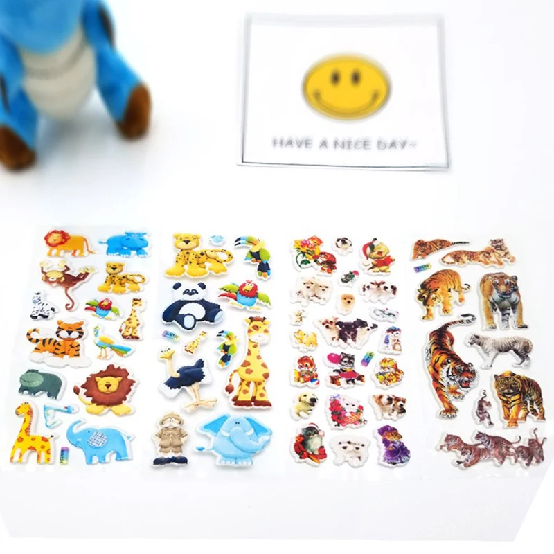 Pegatinas de PVC con relieve y burbujas para decorar cuadernos - imagen 5