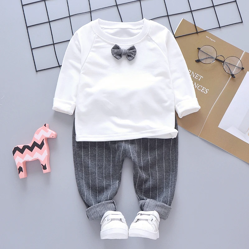 Conjunto de caballero infantil para primavera y otoño, chándal - imagen 5