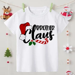 Conjunto familiar navideño a juego: monos y camisetas de fiesta