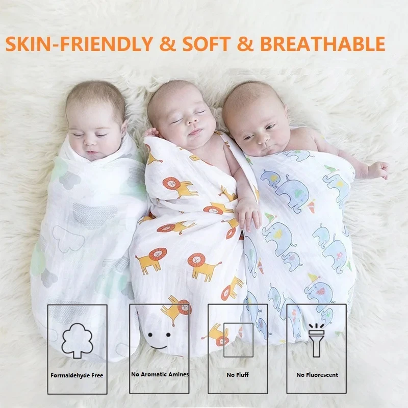Manta muselina suave para bebé – Transpirable - imagen 4