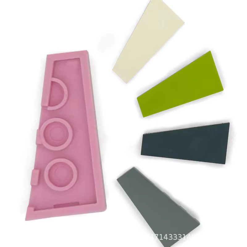 Bloques técnicos de construcción – 100 placas de cuña 2x4 para niños