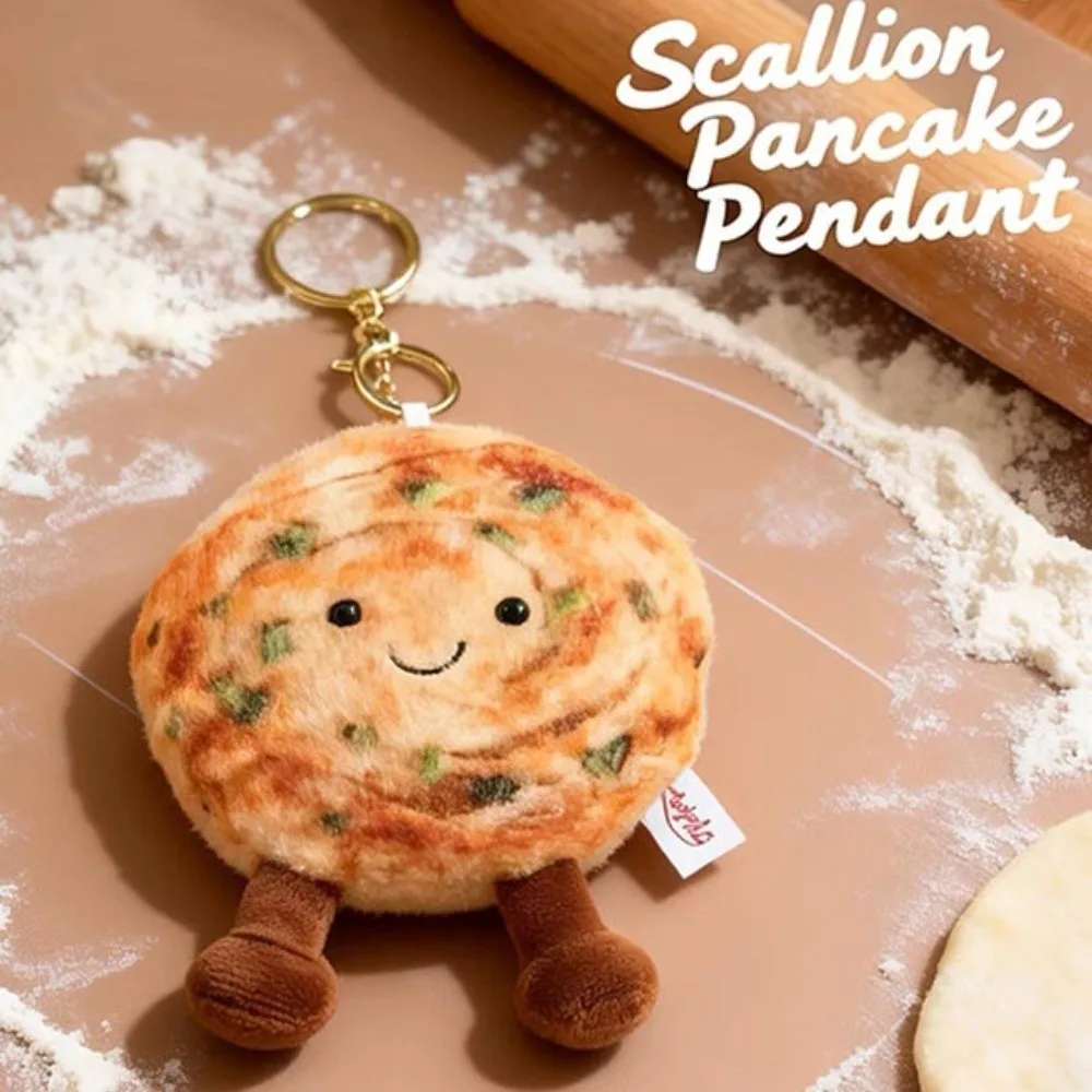 Llavero de peluche tierno con forma tortilla de cebolla - imagen 5