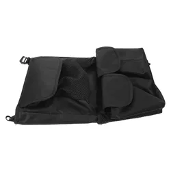 Organizador para cochecito de bebé con cesta malla reutilizable