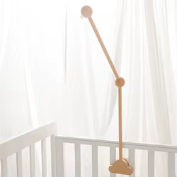 Móvil nube de madera para cuna – Colgante decorativo infantil