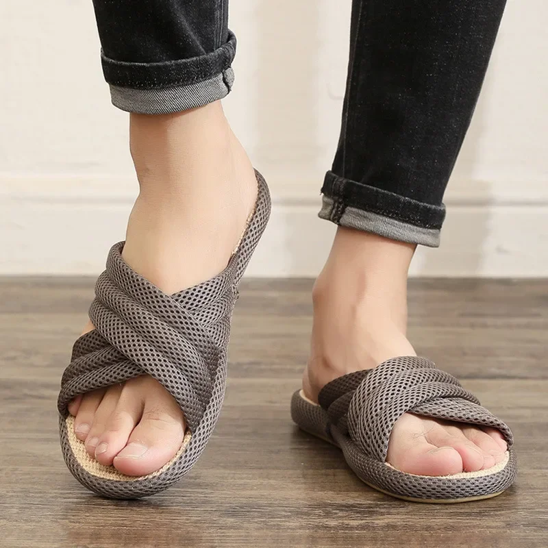 Zapatillas de lino para niños – Transpirables y antideslizantes - imagen 3