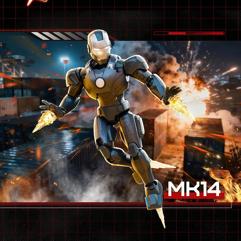 Figura de acción Iron Man coleccionable de los Vengadores - imagen 5