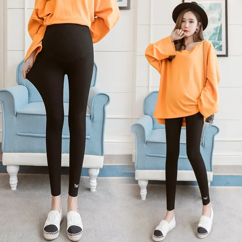 Leggings de maternidad algodón suave cintura alta - imagen 4