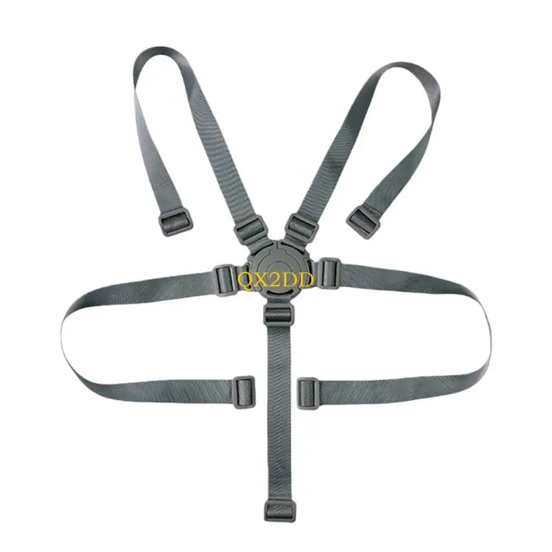 QX2D Arnés de seguridad bebé para trona construcción resistente - imagen 2