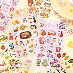Pegatinas autoadhesivas kawaii para cuadernos y manualidades