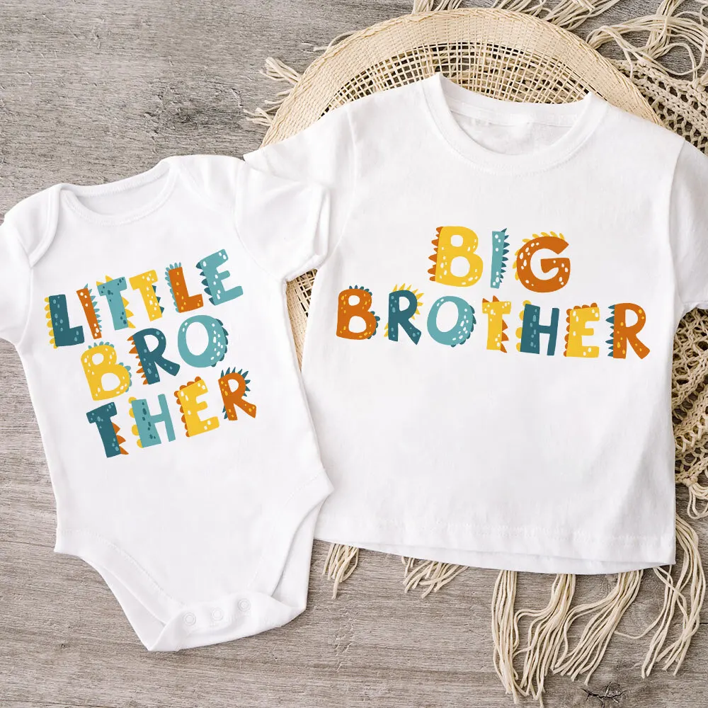 Ropa familiar a juego Gran Hermano: camisetas y monos para bebé