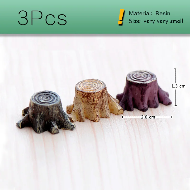 Figurita árbol resina con musgo – decoración infantil mágica - imagen 3