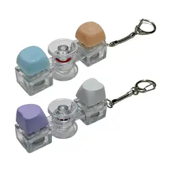 Juguete antiestrés con llavero sensorial luminoso para calmar