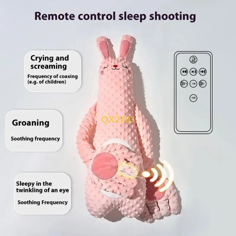 QX2D Juguete almohada ergonómica calmante para bebés, antiestrés - imagen 5