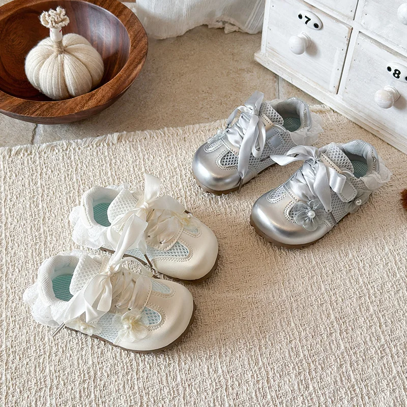 Zapatillas deportivas ligeras y transpirables para niños en primavera