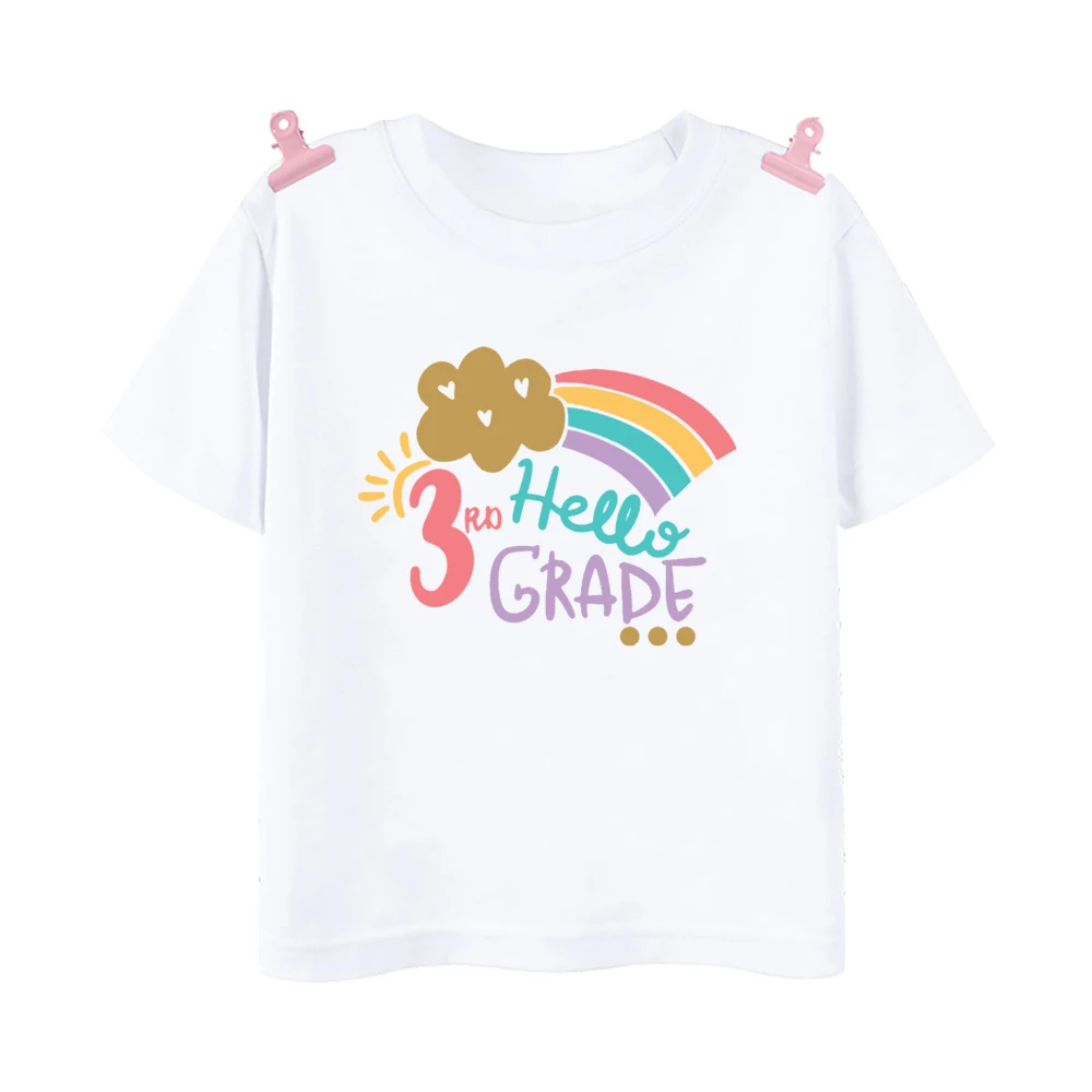Camiseta infantil Hello 3er Grade para la vuelta al cole - imagen 3