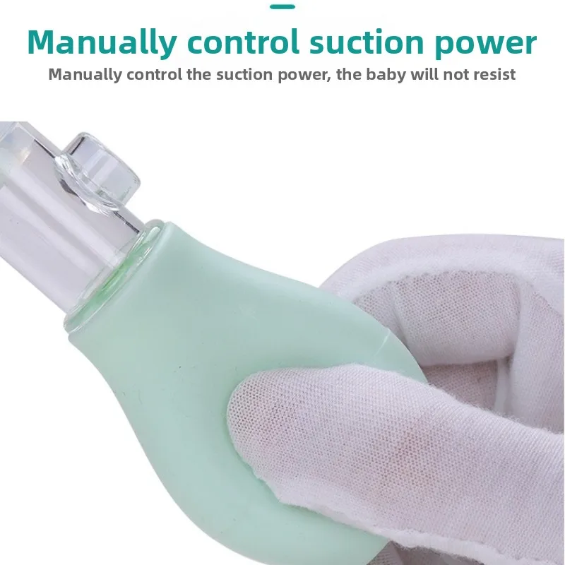 Aspirador nasal de silicona para bebés – Sistema anti-reflujo - imagen 2