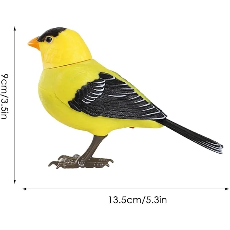 Pájaro cantor interactivo con control de movimiento y sonido - imagen 2