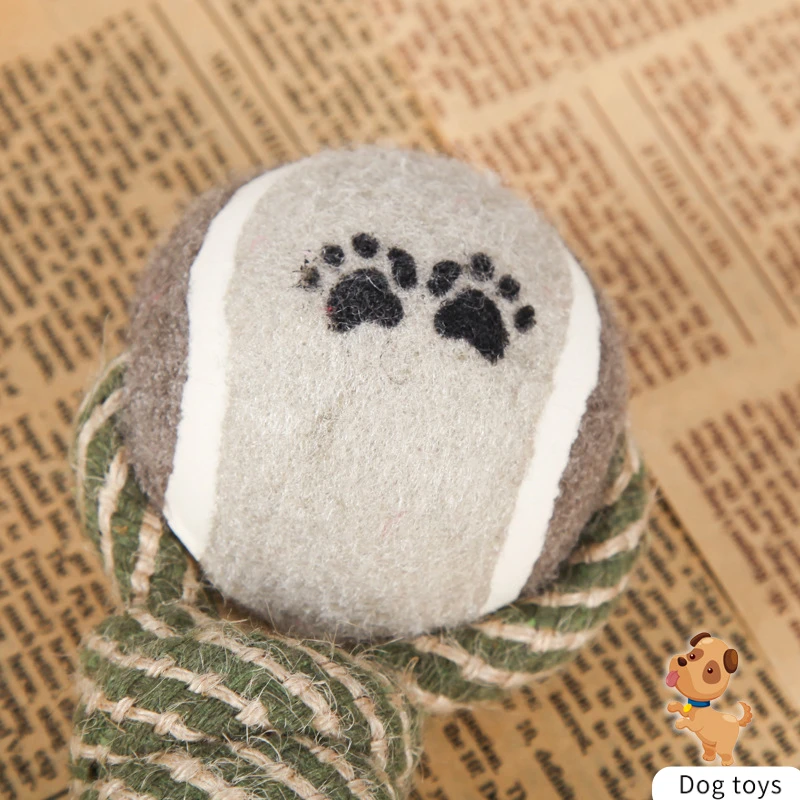 Cuerda para masticar de algodón resistente para perros - imagen 3