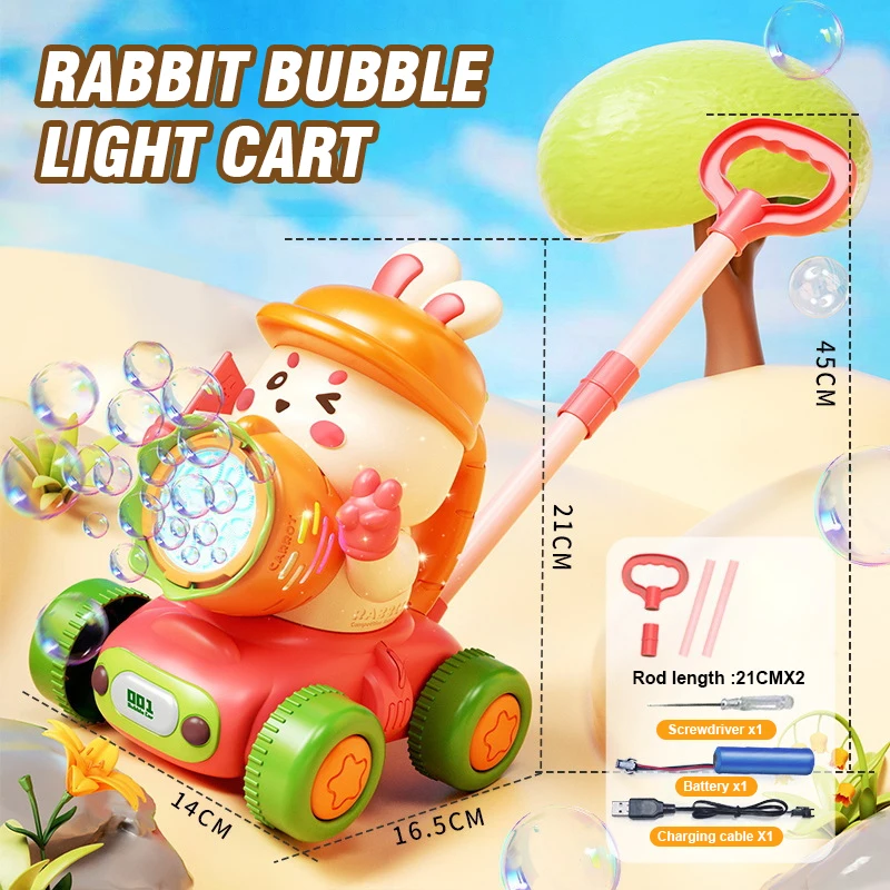 Maquina de burbujas modelo infantil
