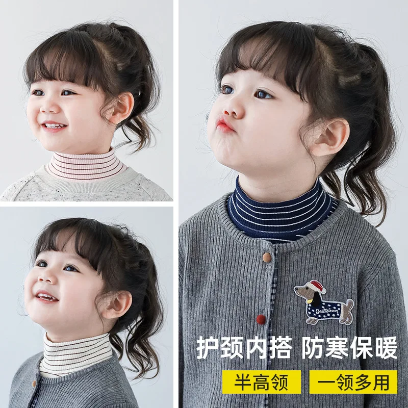 Cuello falso cálido para niños de otoño e invierno, exterior total - imagen 3