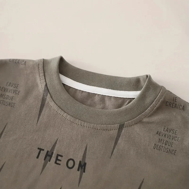 Conjunto de verano para bebé con camiseta corta y pantalones cortos - imagen 5