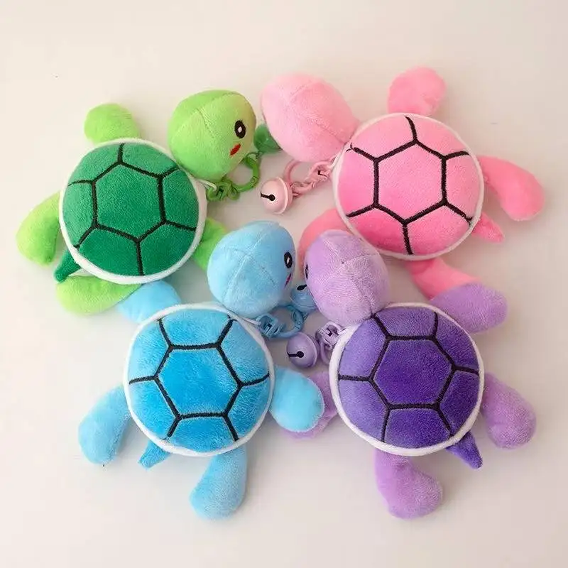 Llavero con colgante de tortuga kawaii
