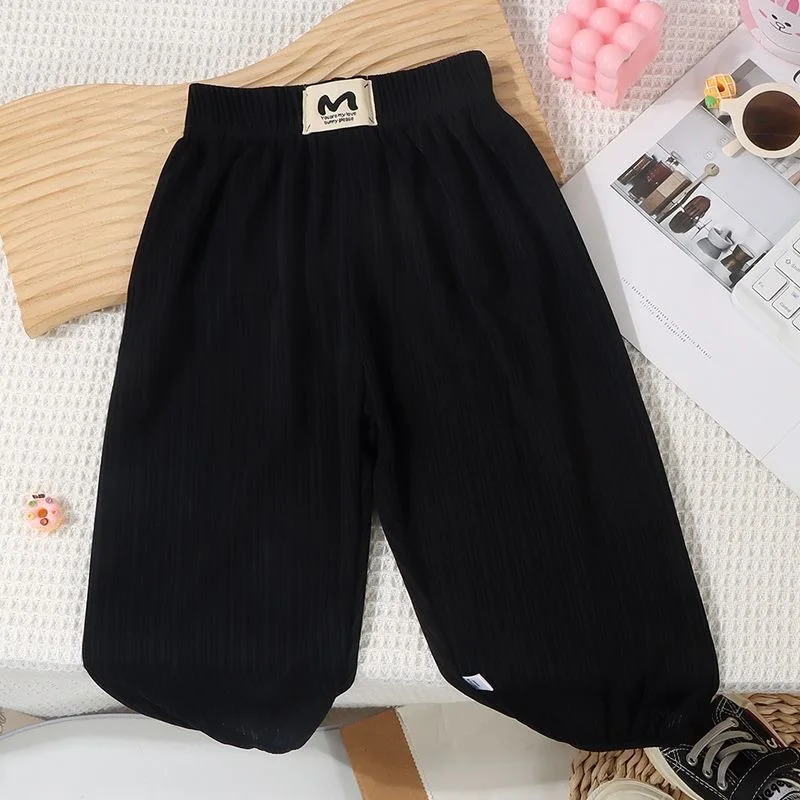 Pantalones finos de verano antimosquitos para bebé y niño - imagen 5