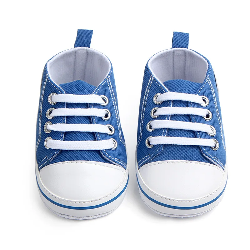Zapatillas de lona para primeros pasos, suela blanda primavera-otoño - imagen 3