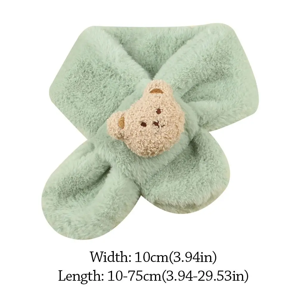 Bufanda infantil de invierno estilo oso