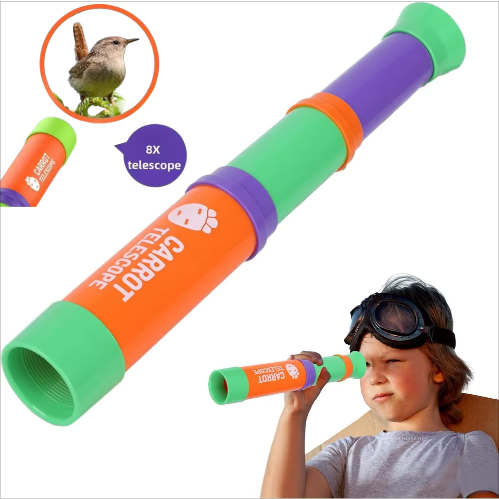 Telescopio infantil 8x para niños – Juguete educativo astronomía