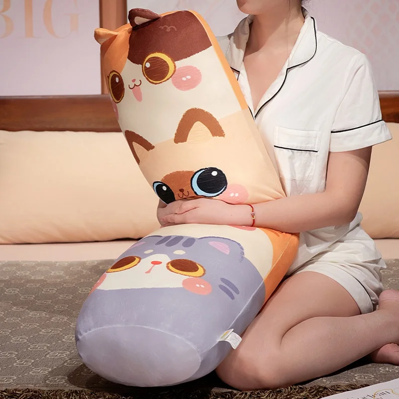 Cojín de peluche con gato estampado para decoración infantil - imagen 4
