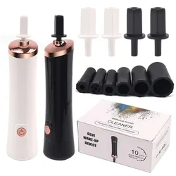 Agitador eléctrico portátil para esmalte de uñas a batería mezclador