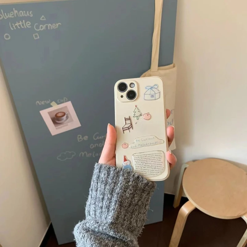 Pegatina INS de gelatina 3D para móvil y ordenador, DIY