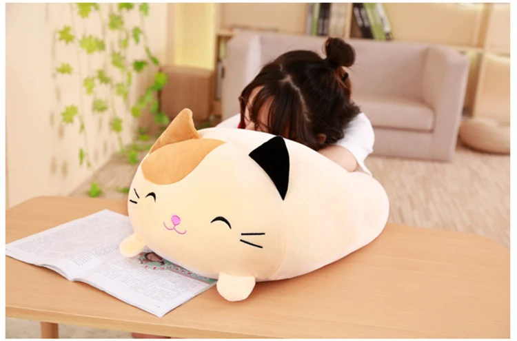 Peluche cojín en tamaño grande